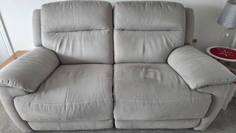 Electric Reclining Armchair and 2 seater Sofa