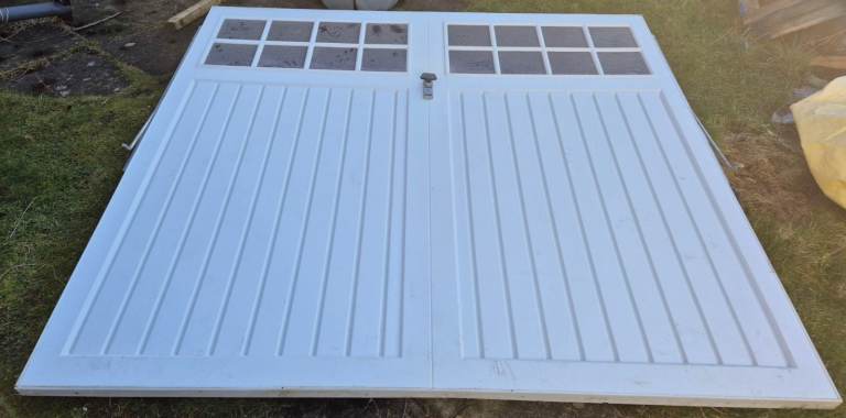 Cardale Up & Over Garage Door with Windows – 89" x 83"