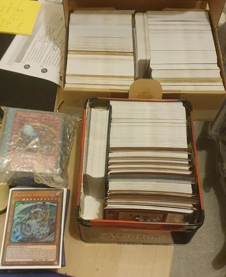 More than 1000 Yu-Gi-Oh! Cards