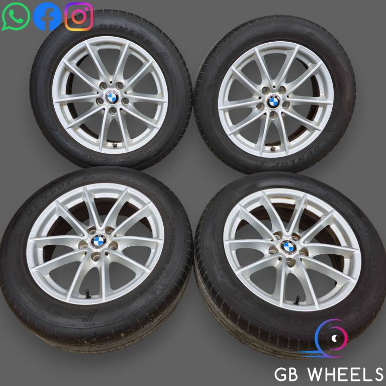 BMW Style 618 Alloy Wheels 17" Genuine 5 6 Series G30 G31 G32 G33 6868217
