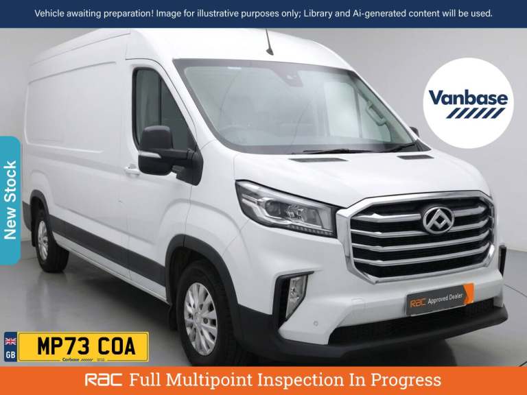 2024 Maxus Deliver 9 2.0 D20 150 Lux High Roof Van PANEL VAN DIESEL Manual