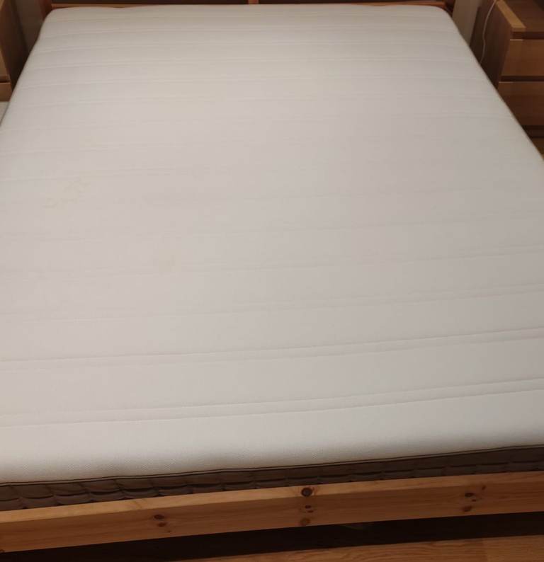 TARVA Bed frame and HAMARVIK Mattress 160 x 200 cm