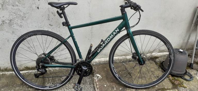 Boardman green hybrid. 