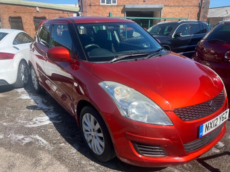 2012 Suzuki Swift 2012 1.2 SZ3 5dr RED FULL £35 ROAD TAX  SERVICE HISTORY HATCHBACK Petrol Manual