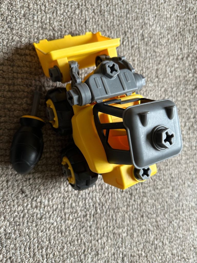 Ucradle Take Apart Toy Digger Complete