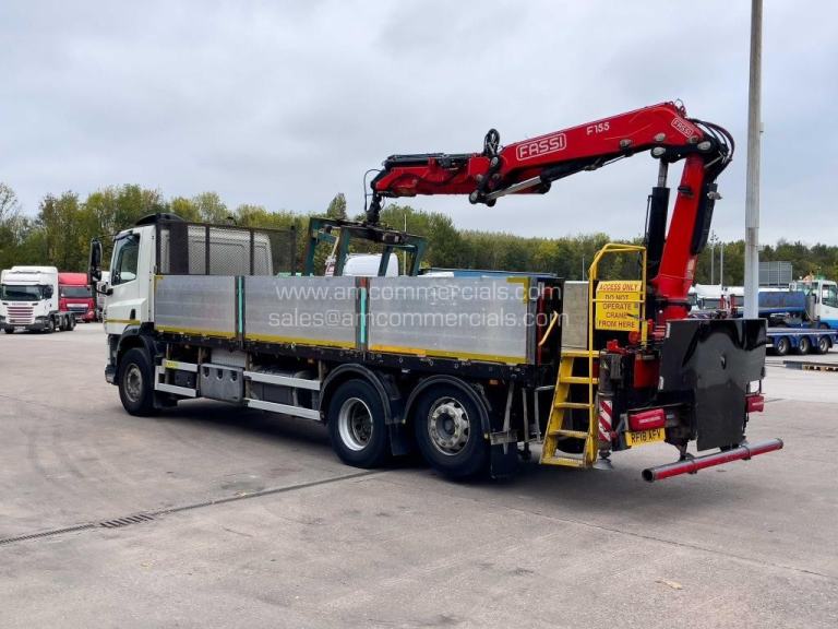 2018 (18) DAF CF 370 6X2 26T DROPSIDE BRICK CARRIER