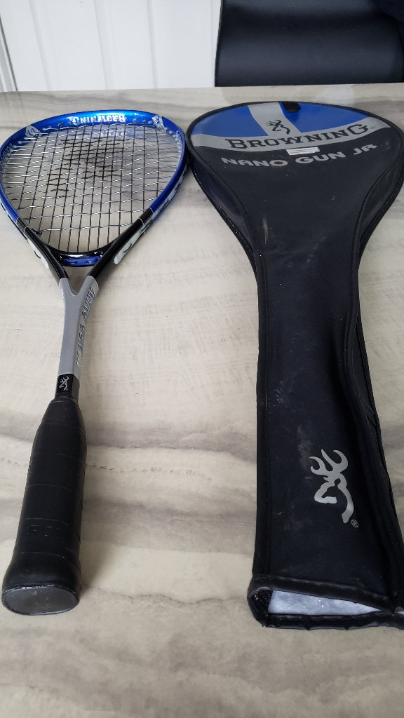  Browsing Nano Gun Jr squash racket 