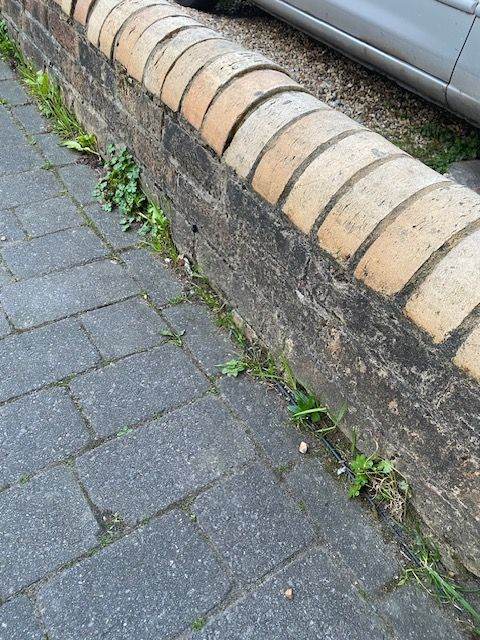 30 reclaimed coping stones from a Victorian  house