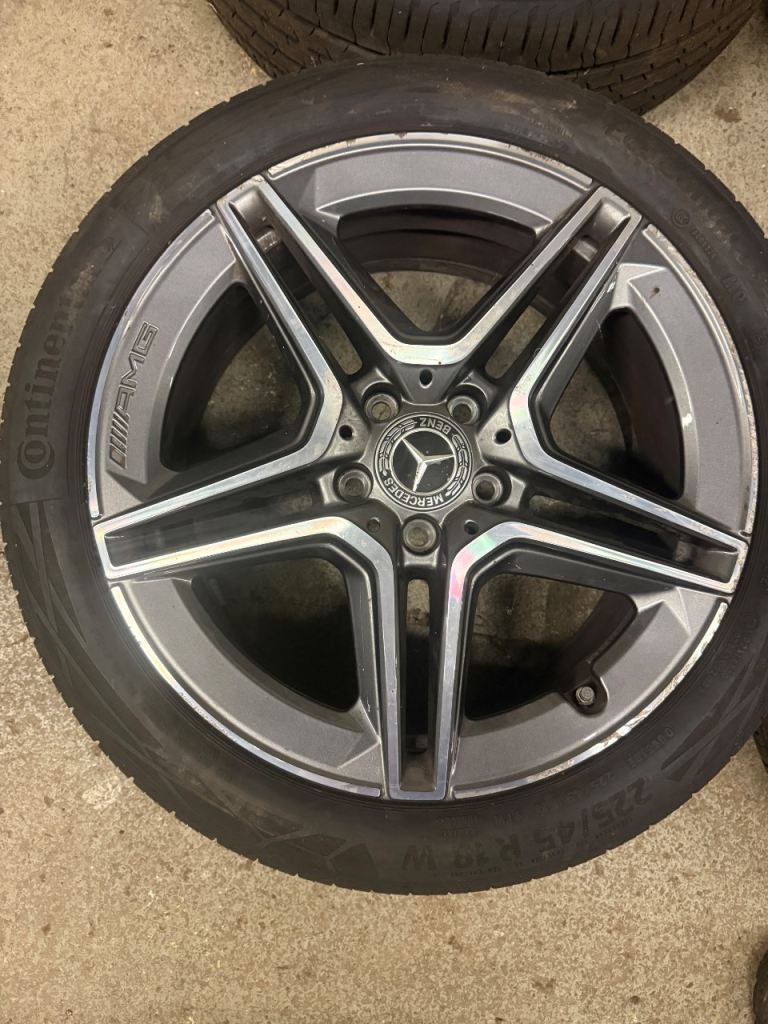 4x Mercedes AMG alloys