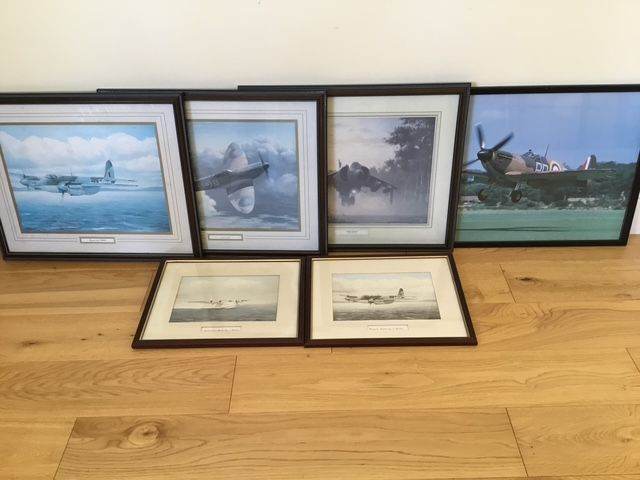 Historical & Military Themed Various Airplane Framed Prints