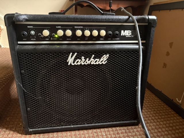 Marshall MB30 Series 30 guitar amplifier – working and ready to