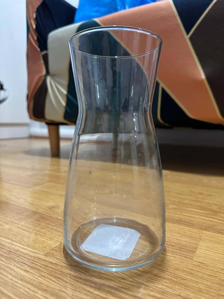 IKEA Clear Glass Carafe/Vase – As Good As New