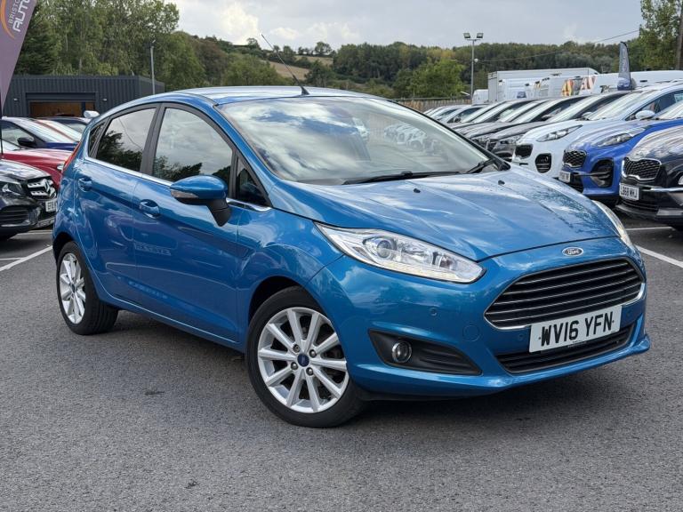 2016 FORD FIESTA 1.0 T EcoBoost Titanium ULEZ Petrol Manual 5 Door Blue