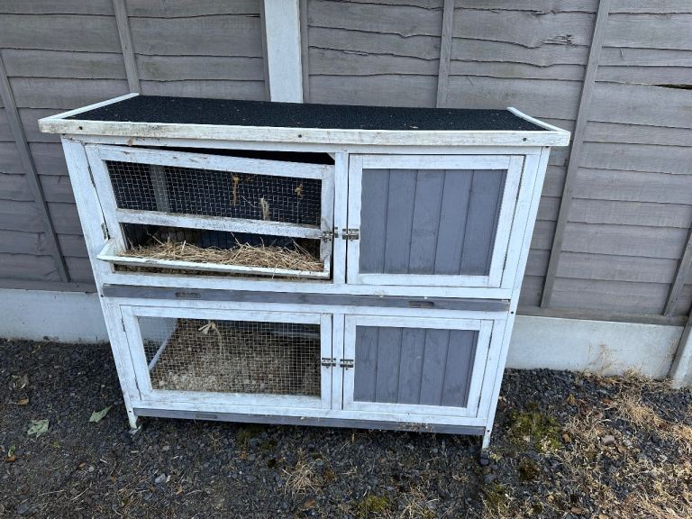 Free - Rabbit/Guinea pig double hutch