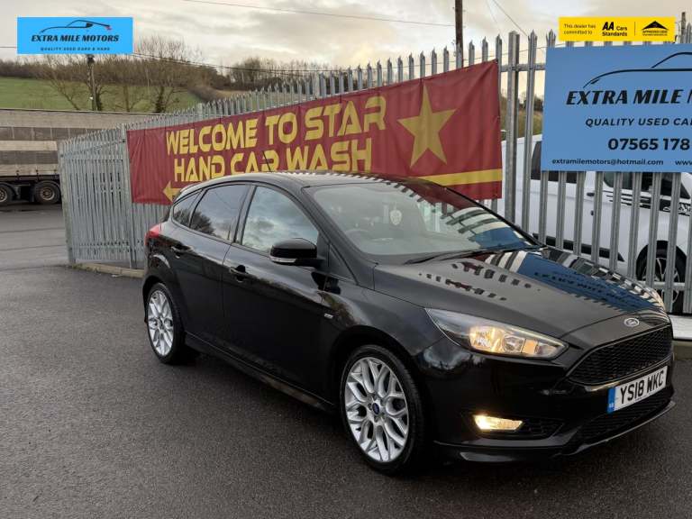 2018 Ford Focus 1.0 EcoBoost 140 ST-Line Navigation 5dr HATCHBACK PETROL Manual