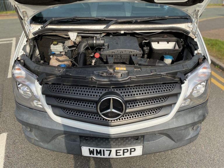 Mercedes Sprinter Fridge (-1C) ULEZ Euro 6 Lwb 2017 152k miles Mot,No Vat.