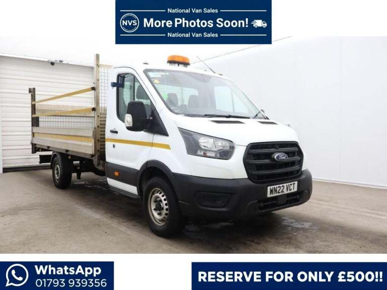2022 Ford Transit 2.0 350 EcoBlue Leader Dropside 2dr Diesel Manual RWD L4 Euro 6 (s/s) (130  CHA...