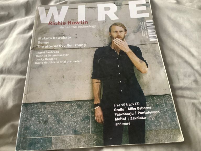 WIRE MAGAZINE OCTOBER 2008 RICHIE HAWTIN MAKOTO KAWABATA