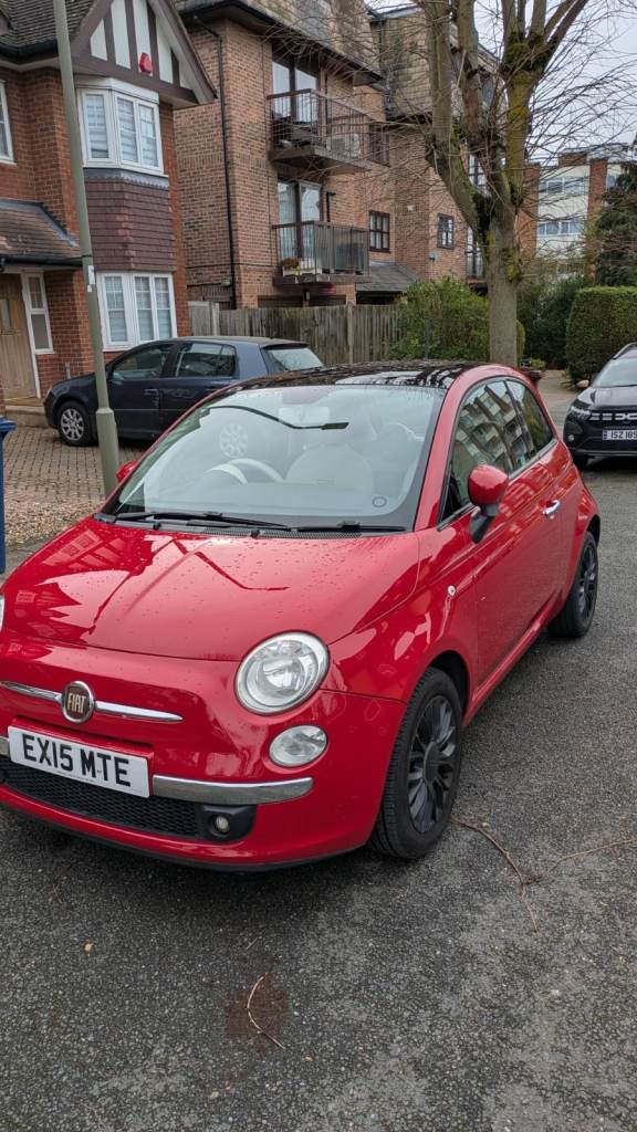 Fiat, 500, Hatchback, 2015, Manual, 1242 (cc), 3 doors