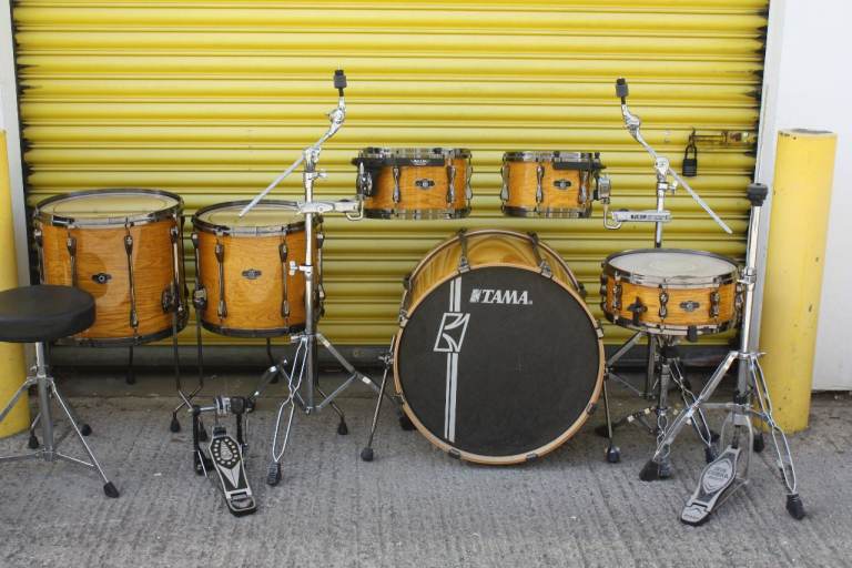 Tama Superstar Hyperdrive Natural 6 Piece Drum Kit (22in Bass) + All Hardware + New Heads ~ £775 ono