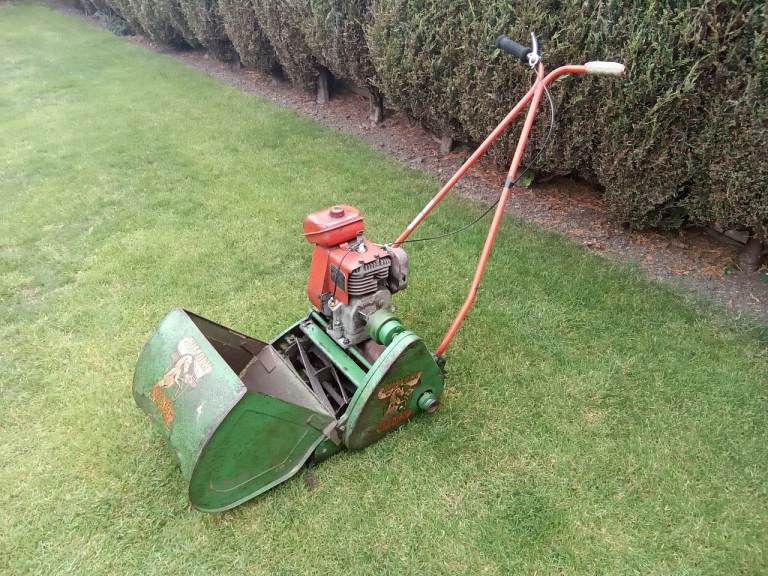Two Suffork  Colt Petrol lawnmowers