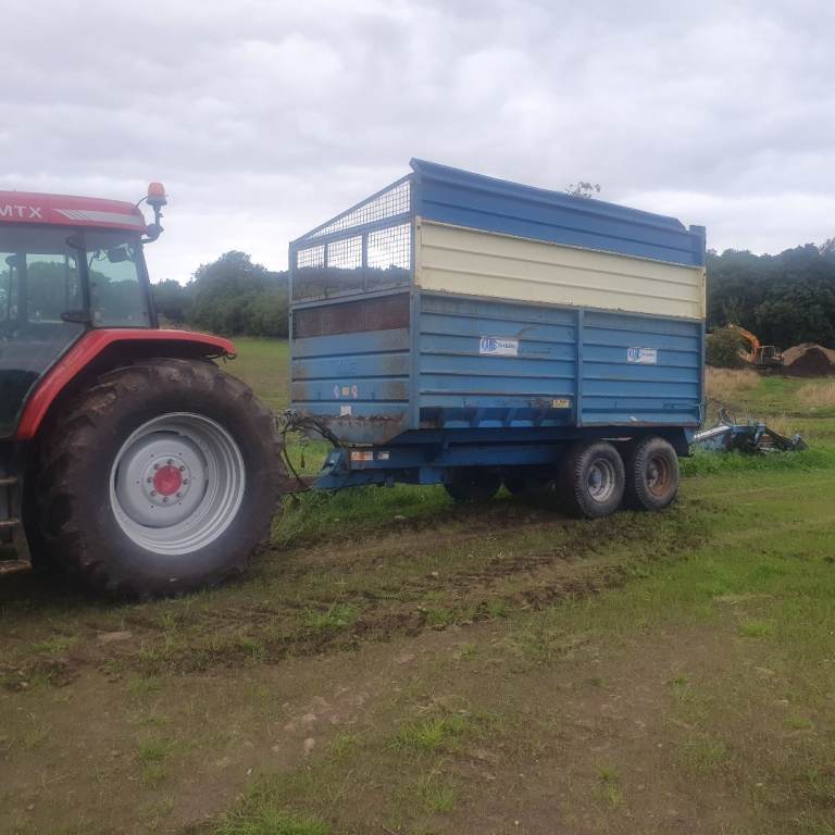Kane 10t 14 ft silage/grain trailer