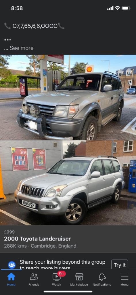 WANTED Toyota Landcruiser 