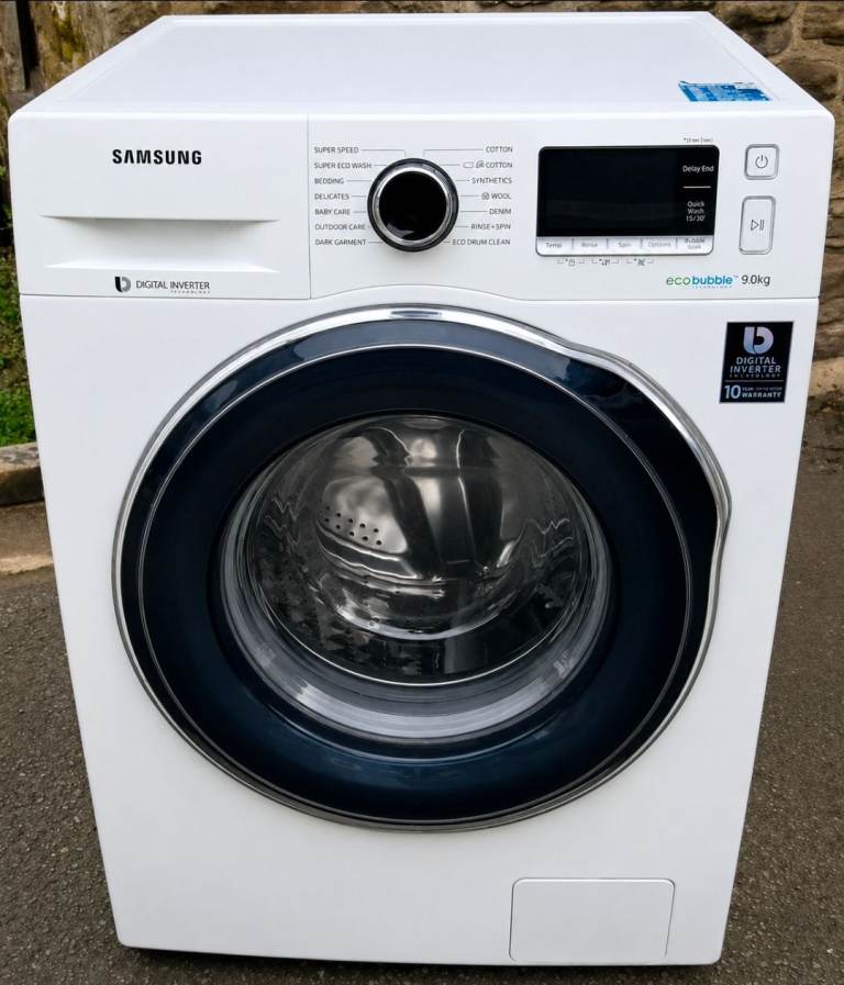 SAMSUNG 9kg A+++ ECOBUBBLE Washing Machine