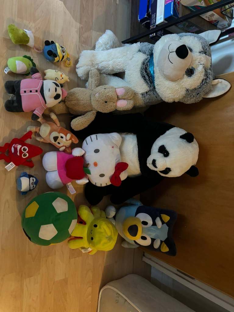 Selection of Soft Toys and Plushies