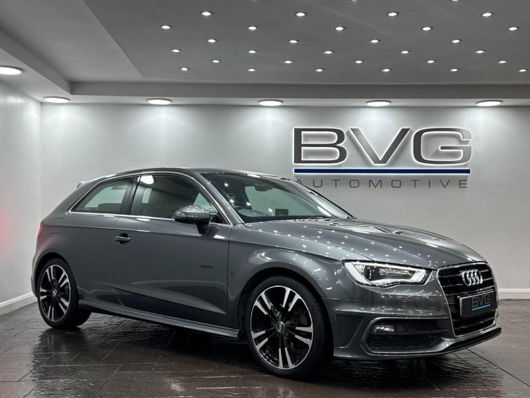 2016 Audi A3 2.0 TDI S line S Tronic Euro 6 (s/s) 3dr (Nav) HATCHBACK Diesel Automatic