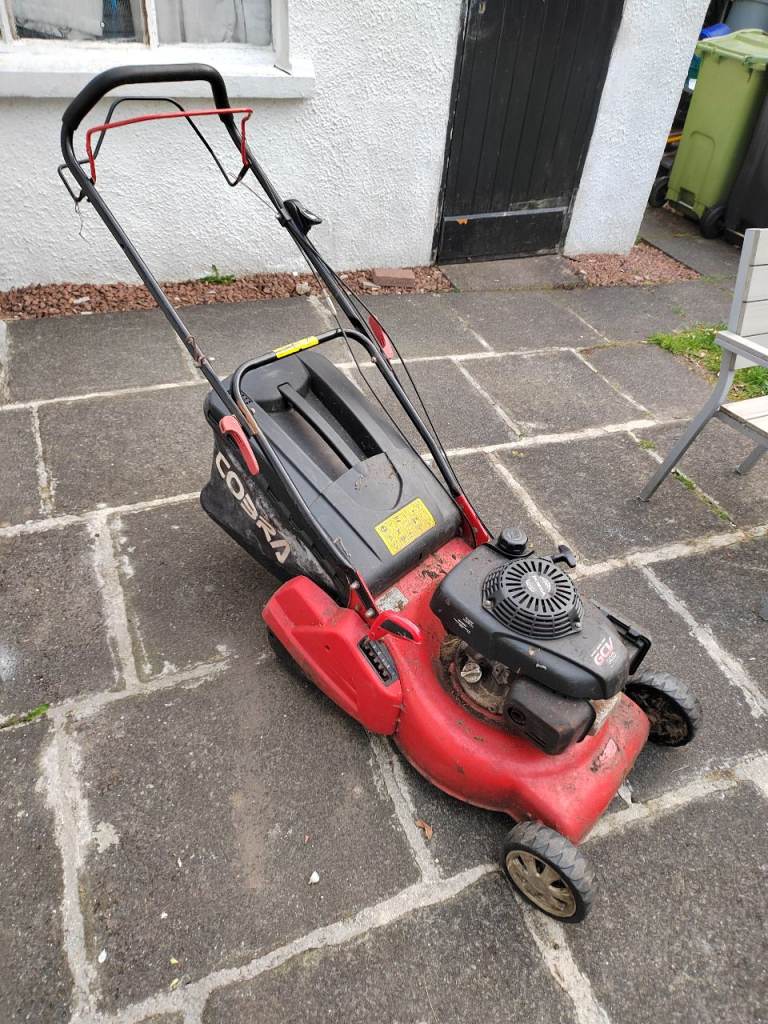 Cobra GCV Lawnmower – Red, Fair Condition