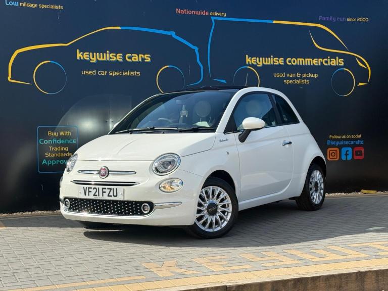 2021 Fiat 500 1.0 Mild Hybrid Dolcevita [Part Leather] 3dr HATCHBACK PETROL Manual