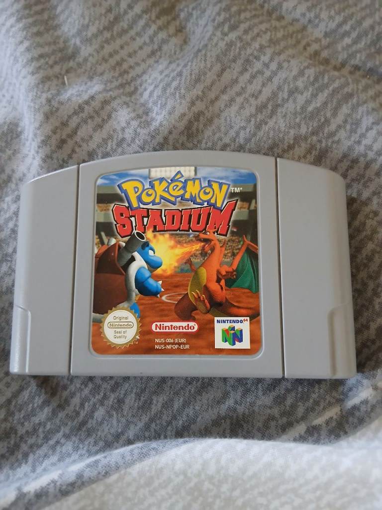 Pokemon stadium n64 game cart only