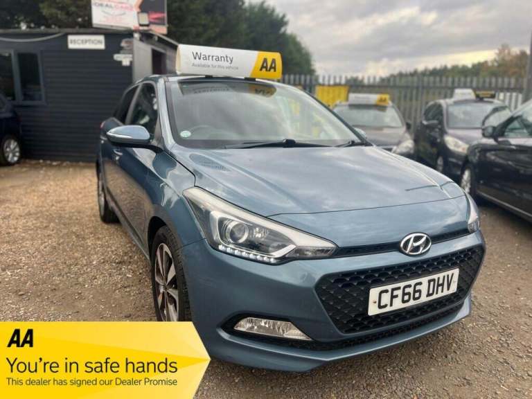 2017 Hyundai i20 1.2 Premium Nav Euro 6 5dr HATCHBACK Petrol Manual