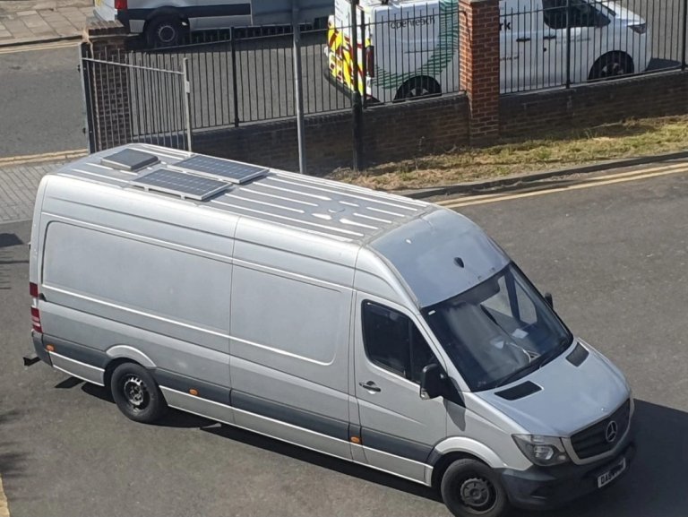 Mercedes sprinter camper van off grid 2014 lwb 