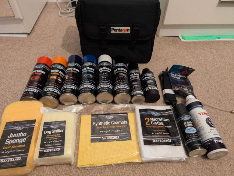 Pentagon car cleaning kit