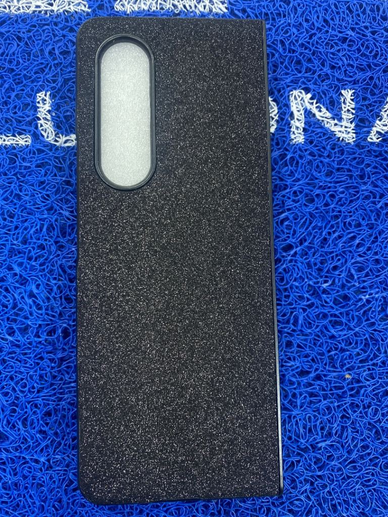 Black Glittery fashion case for Samsung Zfold 3