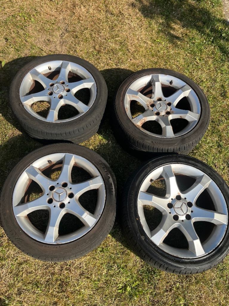 W203 Hoedus alloys and tyres 