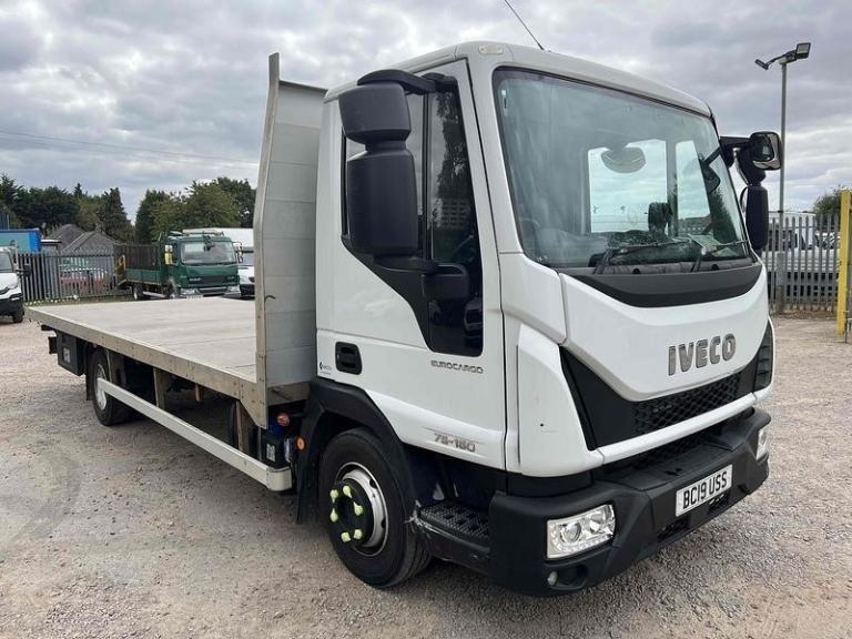 2019 Iveco Eurocargo Truck 7.5 Ton 21FT Flat Bed Lorry - Euro 6 Ulez