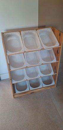 Ikea Trofast Regal storage unit (12 troughs)