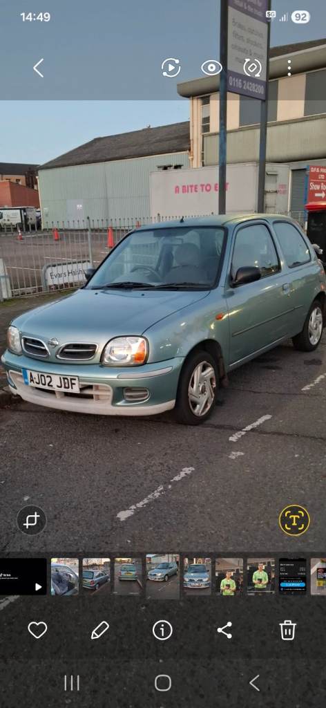 Nissan, MICRA, Hatchback, 2002, Manual, 998 (cc), 3 doors