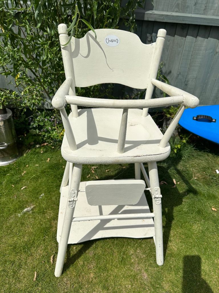 1950’s Wooden High Chair 