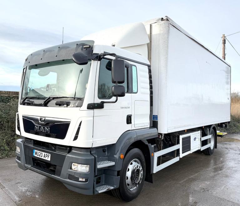 2020 MAN TGM 18.250 CARRIER FRIDGE/FREEZER TRIPLE BARN DOORS TAIL-LIFT EURO-6