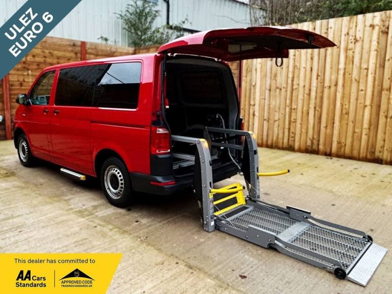 2017 Volkswagen Transporter 2 Seat Auto Wheelchair Accessible Disabled Access Vehicle WAV With Li...