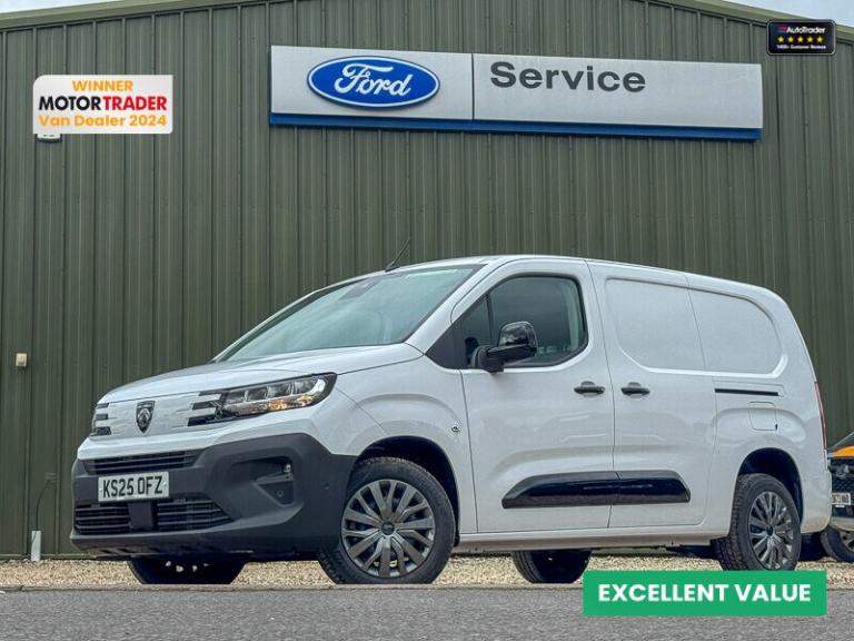 2025 Peugeot Partner 1.5 BlueHDi 130 Asphalt Van EAT8 PANEL VAN DIESEL Automatic