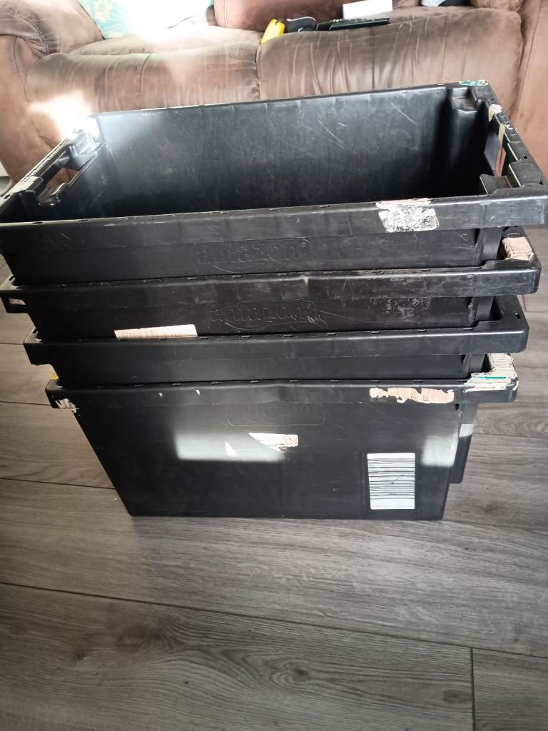 image for Black Storage boxes 