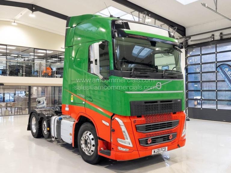 2021 (21) VOLVO FH 500 6X2 SMALL MIDLIFT GLOBETROTTER