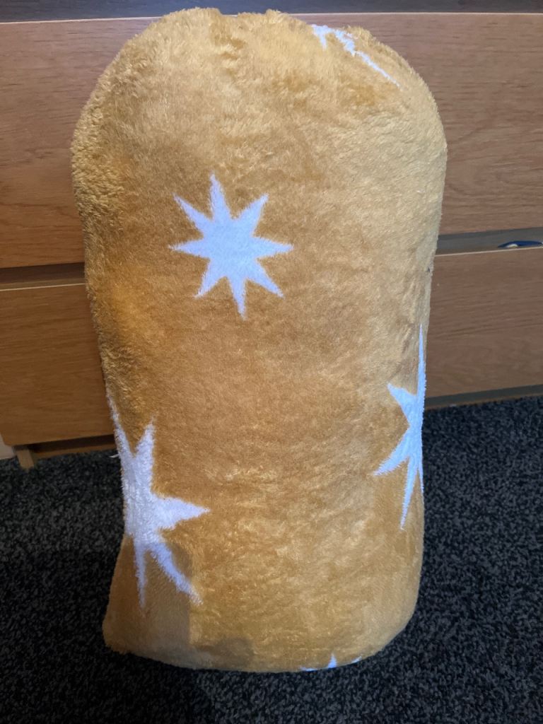 Mustard /White king size cosy duvet set 