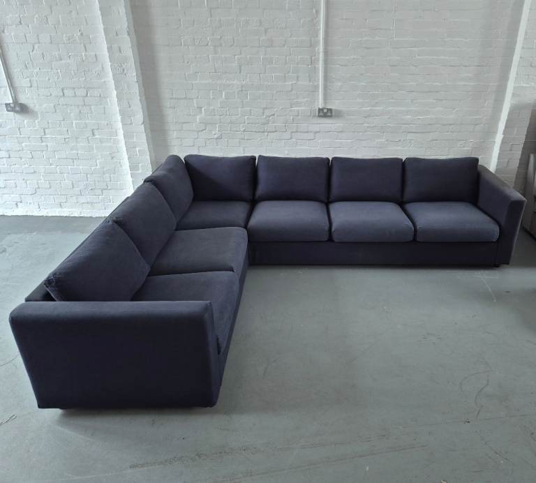 IKEA VIMLE 5 Seater Corner Sofa in Navy Blue RRP £1698 *FREE LOCAL DELIVERY*