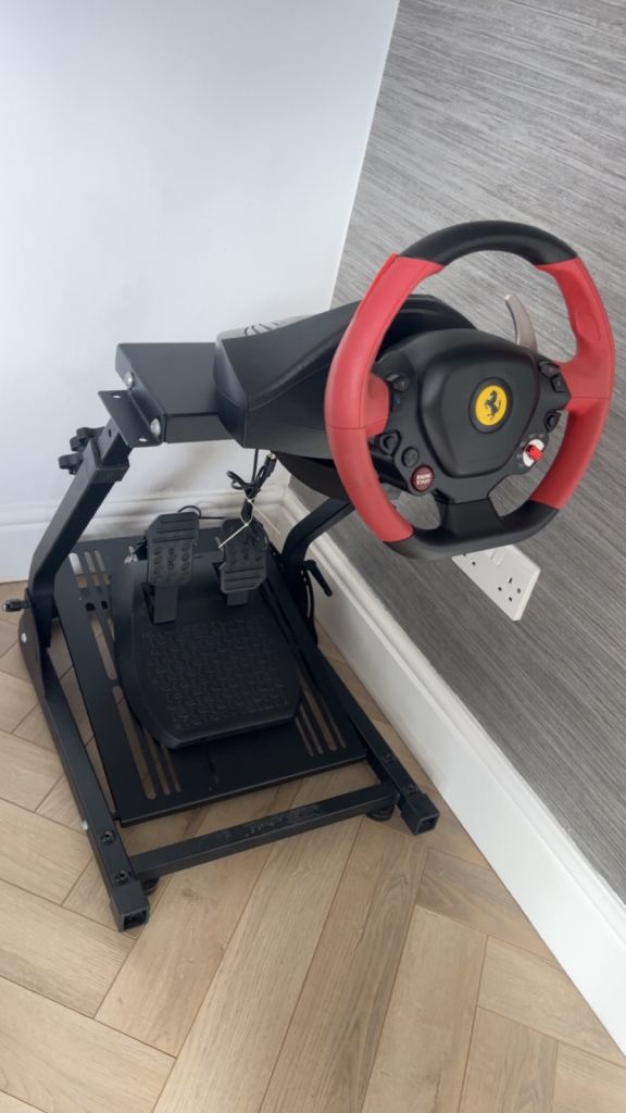 Thrustmaster Ferrari 458 Spider Racing Wheel and Pedals with Stand